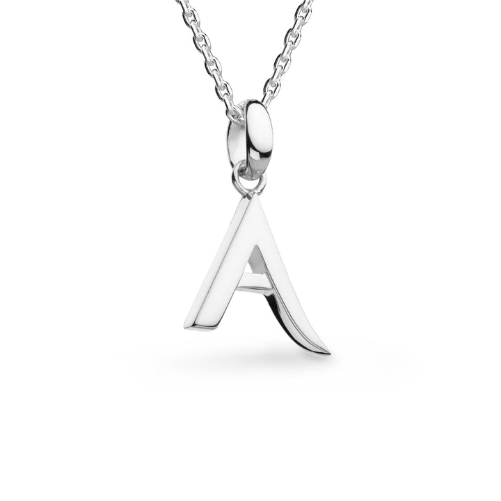 Kit Heath Silver Signature Skript Capital Necklace