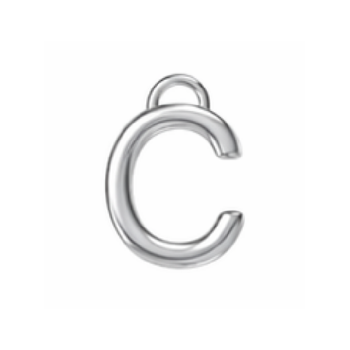 Mococo Personalised Silver Initials