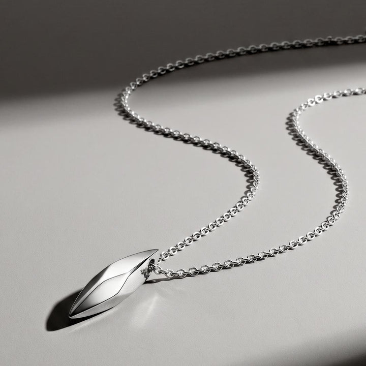 Kit Heath Glint Mini Silver Pendant Necklace 45.7 cm