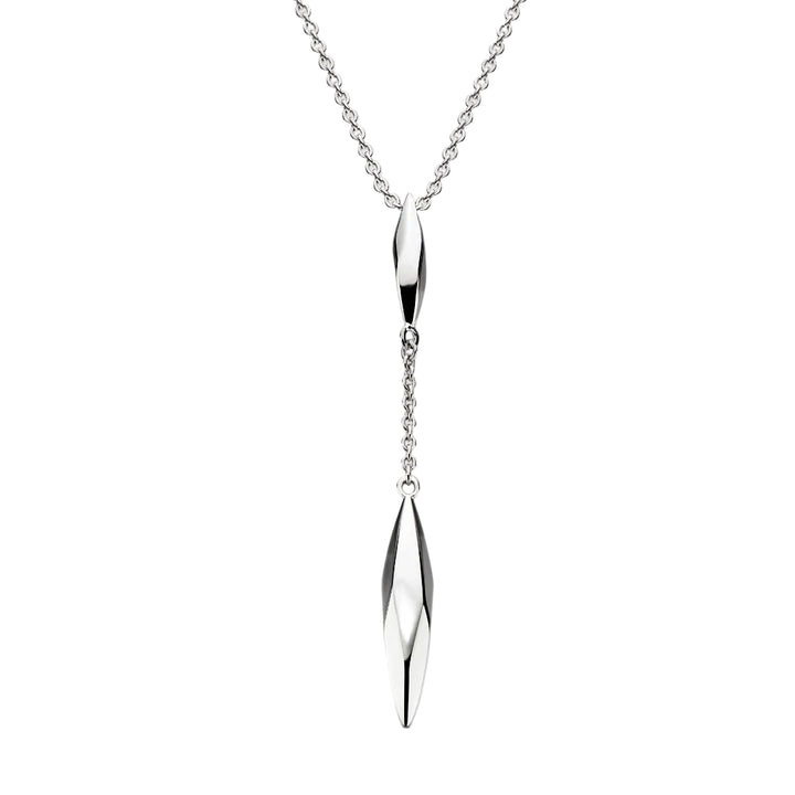 Kit Heath Glint Lariat Necklace Sterling Silver 45.7 cm