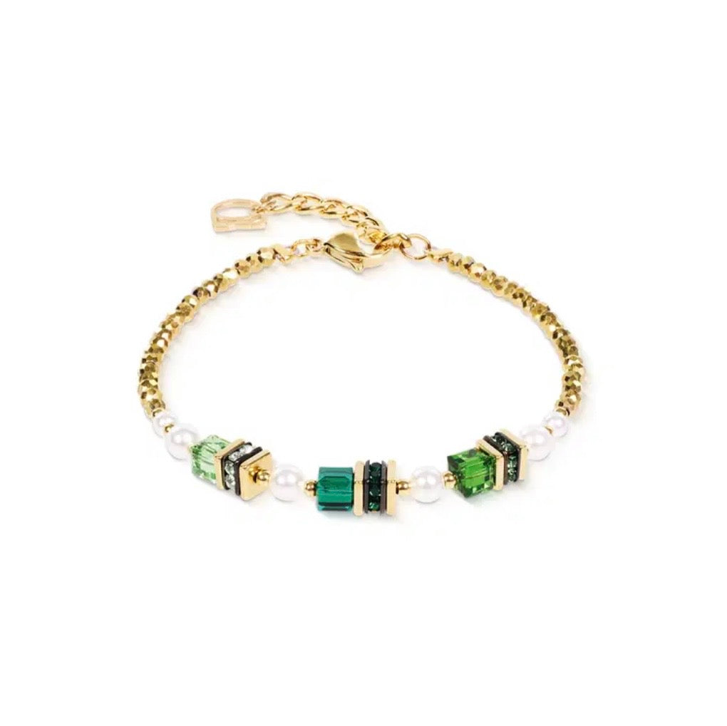 COEUR DE LION Bracelet Green Gold 4567/30-0516