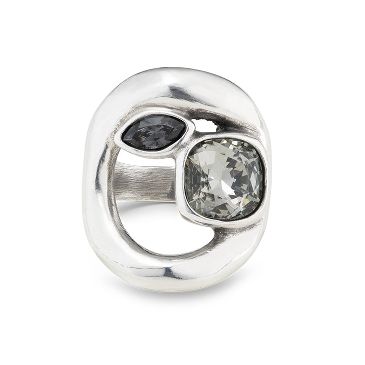 UNOde50 Silver Together Grateful Ring