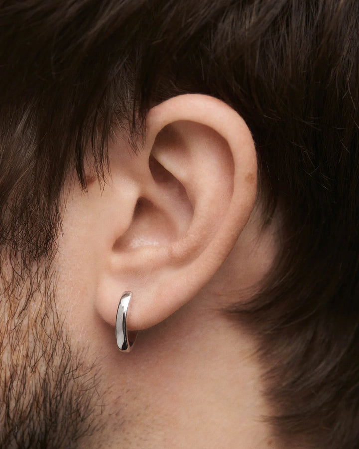 PDPAOLA Silver Duke Hoops