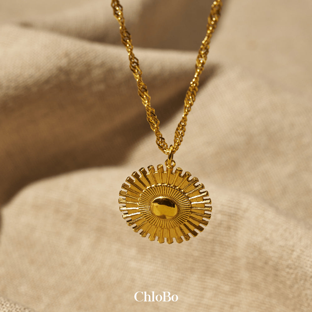 Chlobo Gold Radiance Twisted Rope Chain