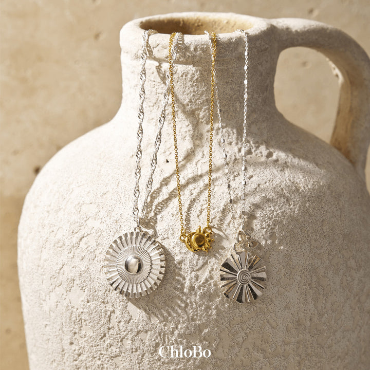 Chlobo Silver Radiance Twisted Rope Chain