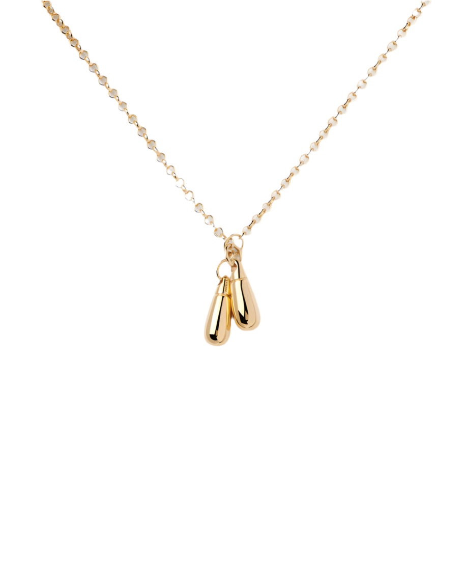PDPAOLA Gold Tango Chain Necklace