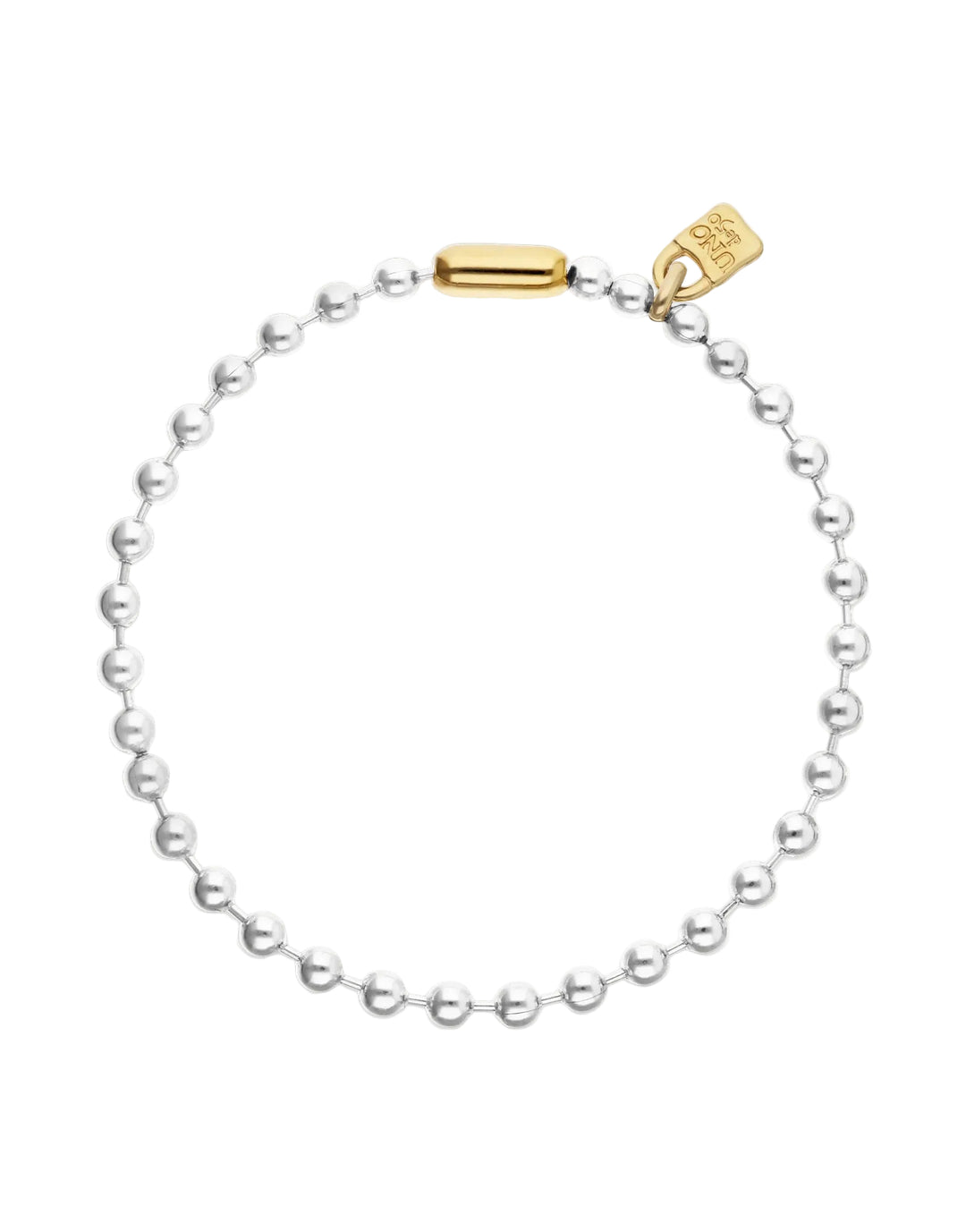 UNOde50 Beat Collection Bead Necklace with Contrasting Accents
