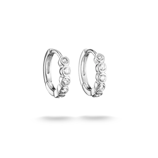 Thomas Sabo Silver Artful Hoop Earrings - MococoThomas SaboCR777-051-14Earrings