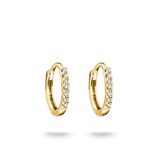 Thomas Sabo Gold Fine Hoop Earrings - MococoThomas SaboCR780-M01-14Earrings