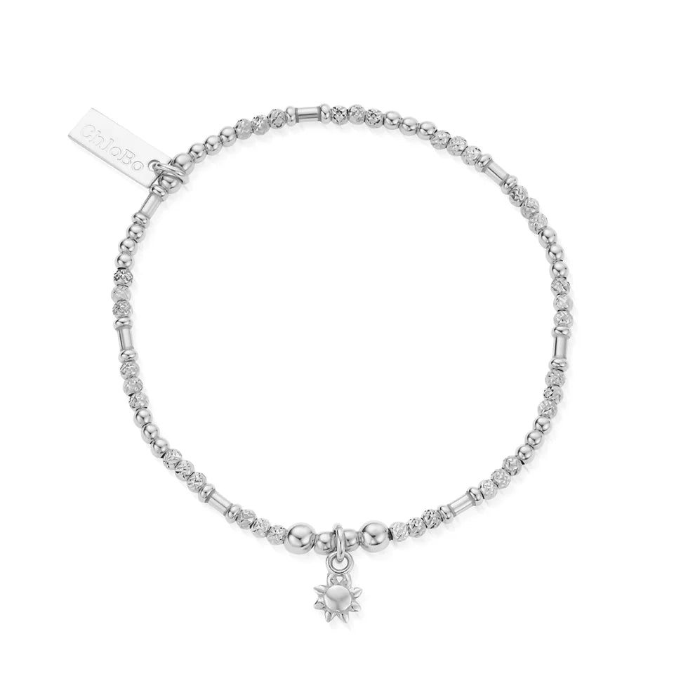 Chlobo Silver Sunshine Sparkle Bracelet