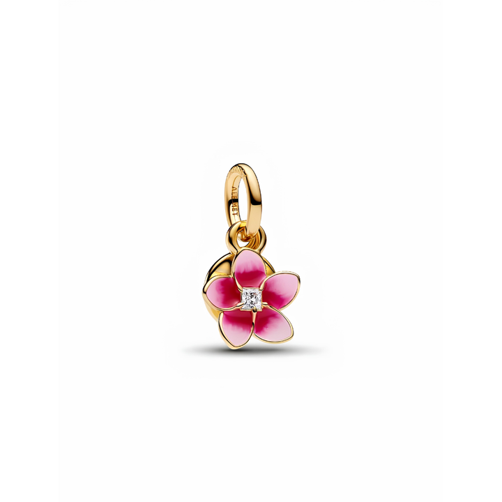 Pandora Gold Disney Moana Flower Dangle Charm