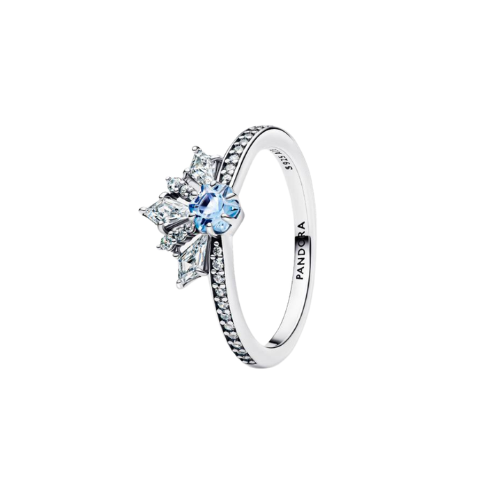 Pandora Silver Disney Frozen Queen Elsa Tiara Ring