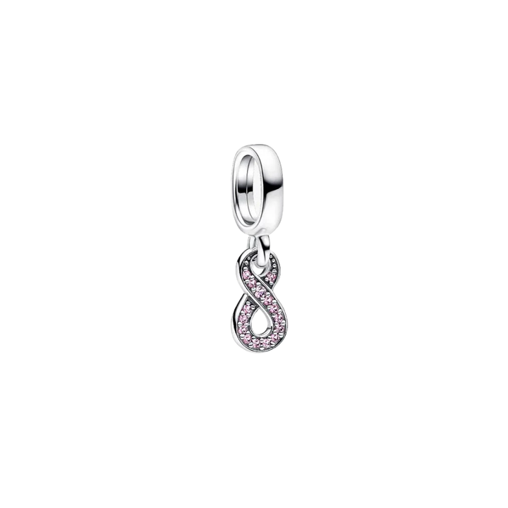 Pandora Textured Infinity Symbol Mini Charm