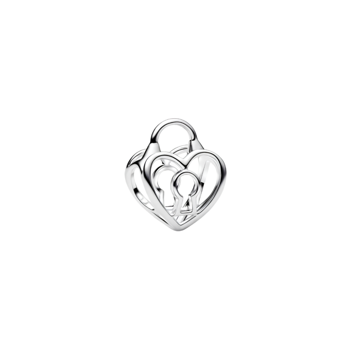 Pandora Openwork Heart Padlock Charm