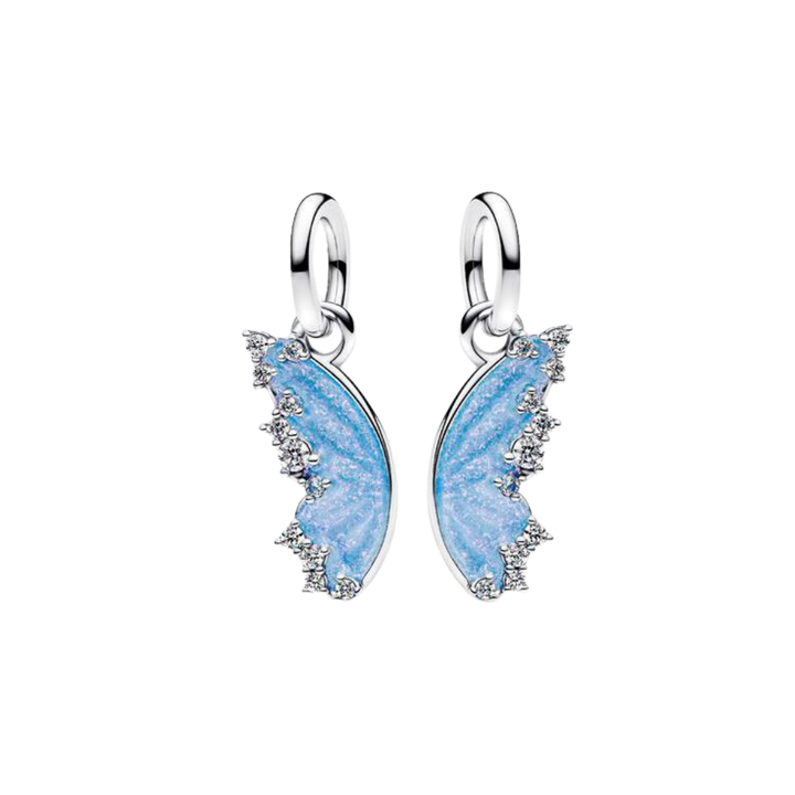 Pandora Silver Splittable Butterfly Dangle Charm
