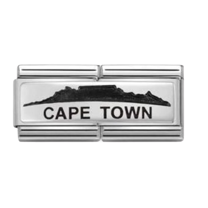 Nomination Silver Capetown Skyline Double Charm
