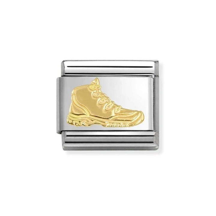Nomination Classic Gold Hiking Shoe Charm