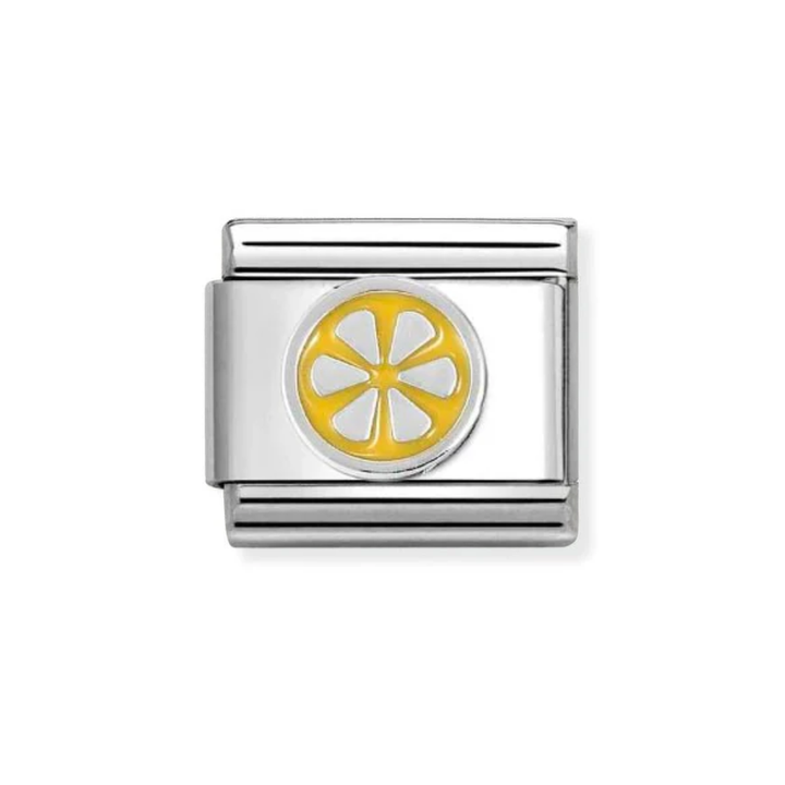 Nomination Silver Lemon Slice Charm