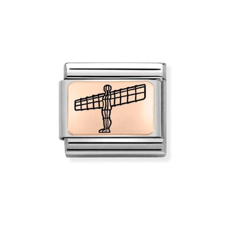 Nomination Rose Gold  Classic Angel of North Charm
