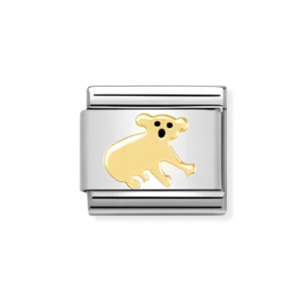 Nomination Classic Gold Koala Charm