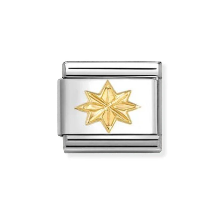 Nomination  Classic Yellow Gold Windrose Charm
