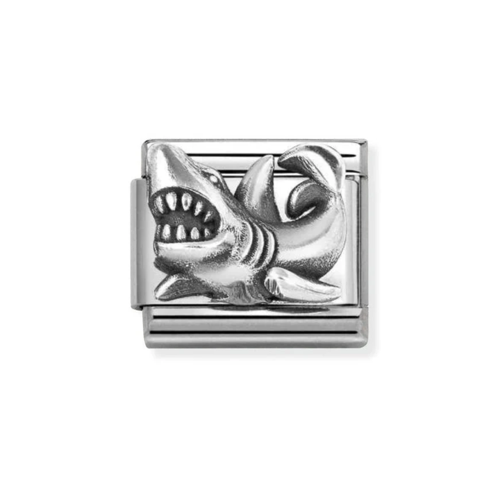 Nomination Silver 3D Shark Charm