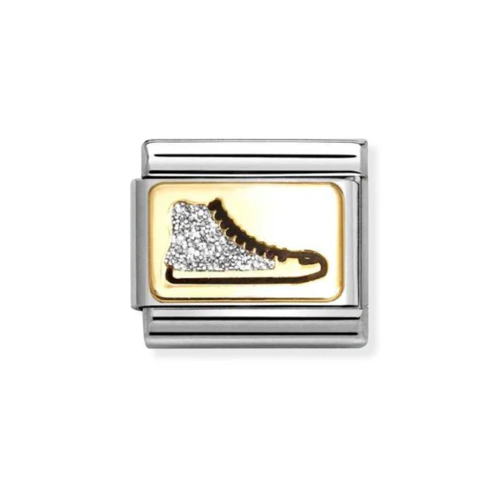 Nomination Gold Glitter Shoe Charm