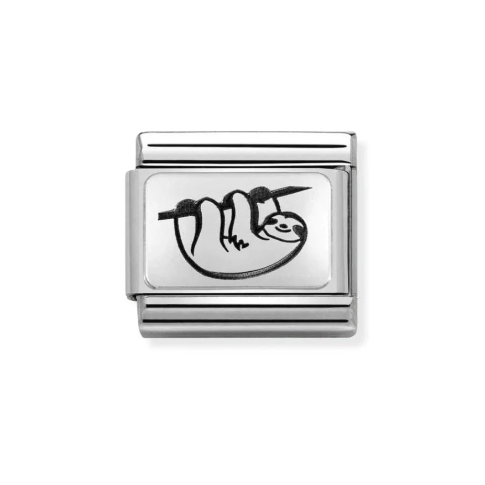 Nomination Silver Classic Sloth Charm