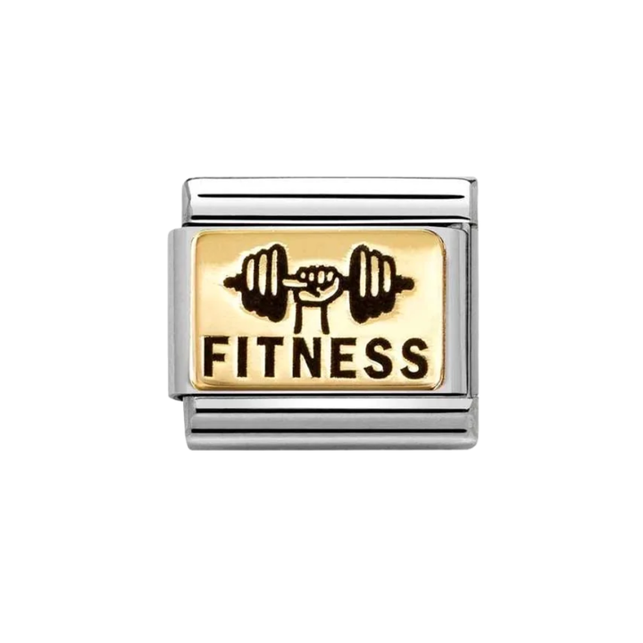 Nomination Classic Gold Fitness Charm