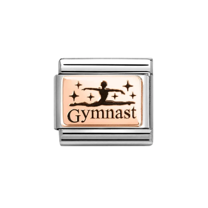 Nomination Classic Rose Gold Gymnast Charm