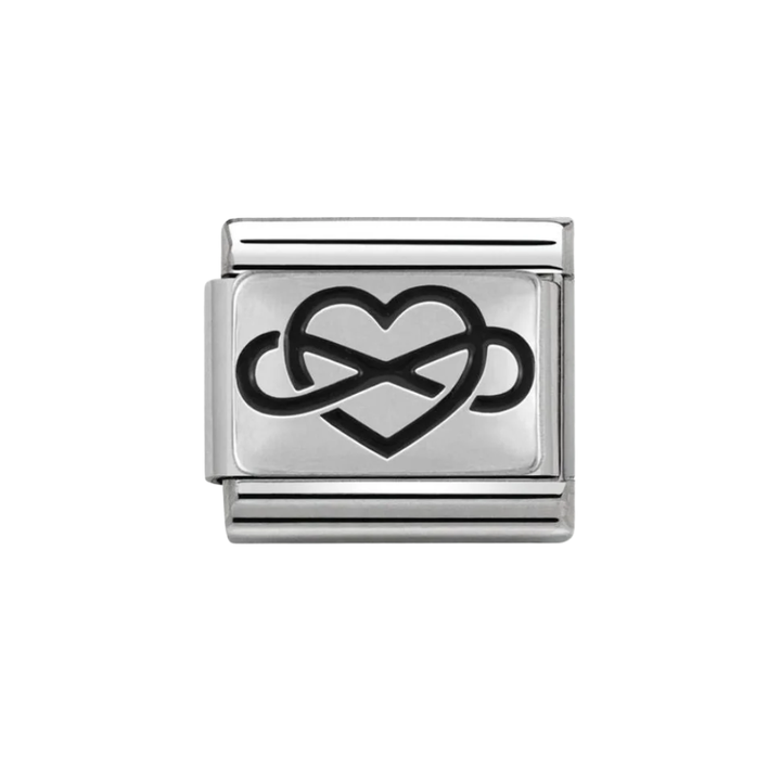 Nomination Classic Silver Infinity Heart Charm