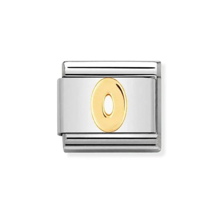 Nomination Gold Classic Number 0 Charm