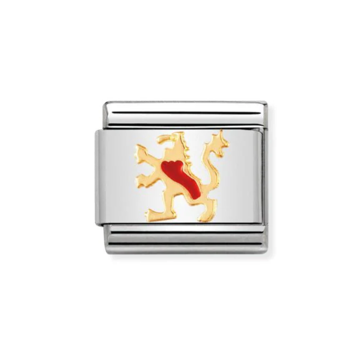 Nomination Gold Scottish Lion Charm