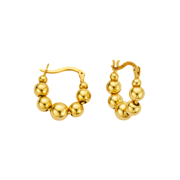 Chlobo Gold Inner Aura Hoop Earrings