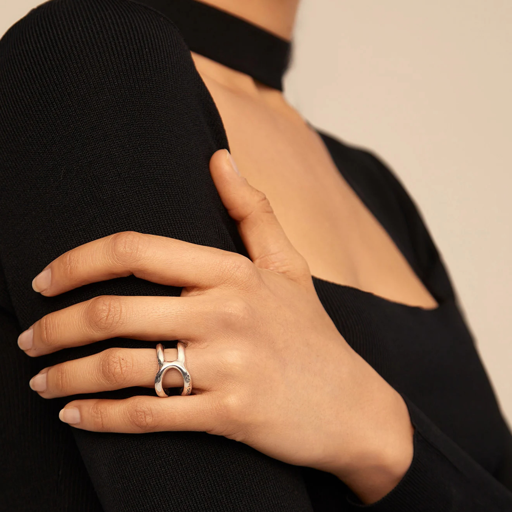UNOde50 Silver Shortcut Ring