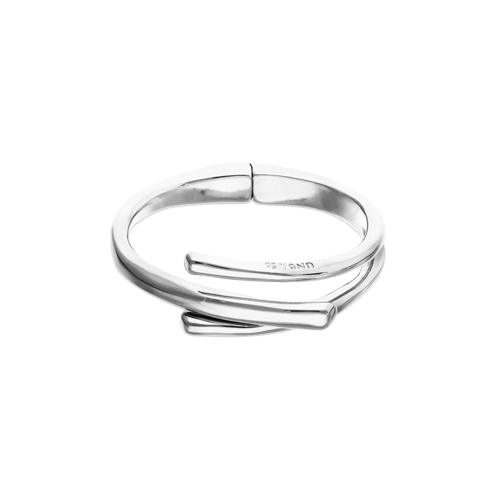 UNOde50 Silver Roots Bangle Bracelet