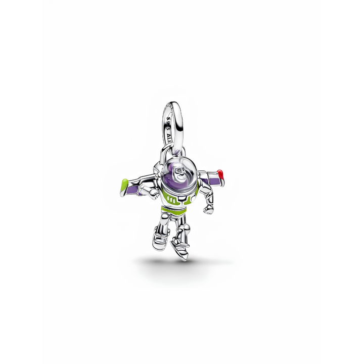 Pandora Silver Disney Pixar Buzz Lightyear Dangle Charm