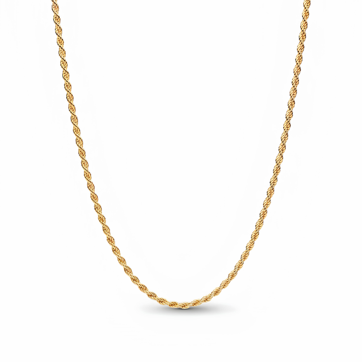 Pandora Gold Rope Chain Necklace