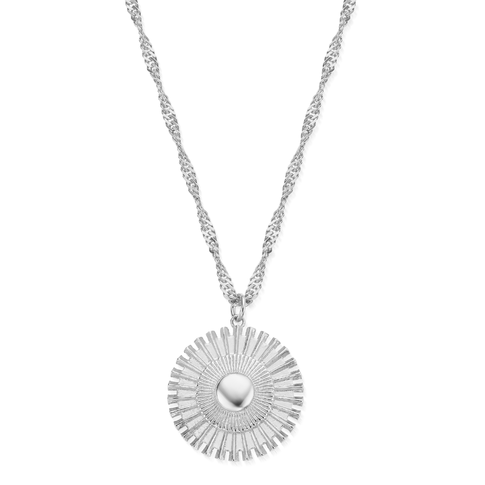 Chlobo Silver Radiance Twisted Rope Chain