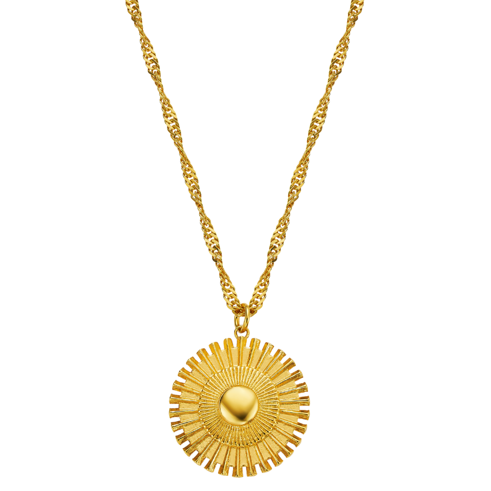Chlobo Gold Radiance Twisted Rope Chain