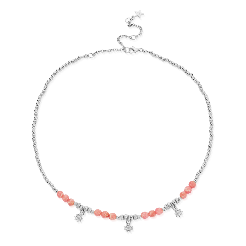 Chlobo Silver Sunlight Shimmer Necklace