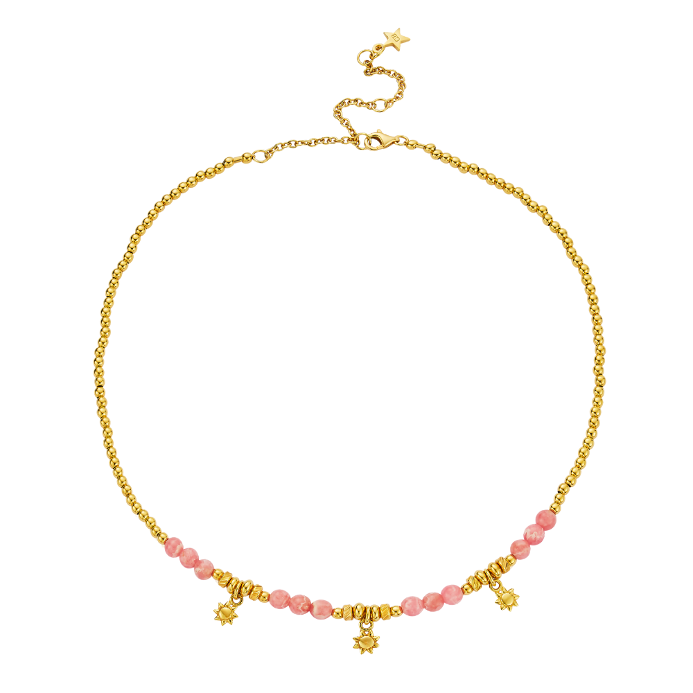 Chlobo Gold Sunlight Shimmer Necklace