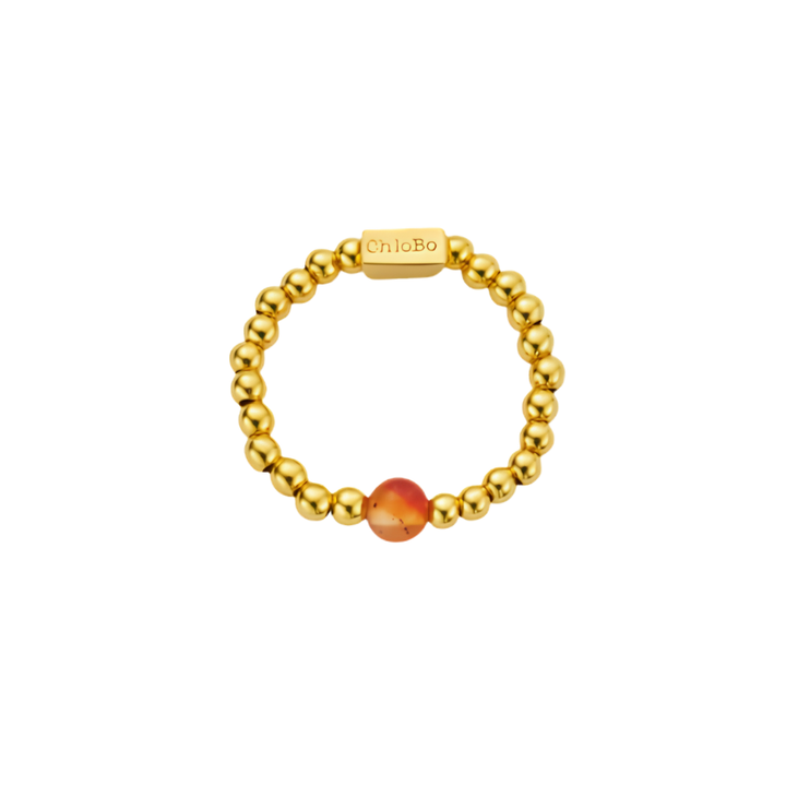 Chlobo Gold Fearless Light Mini Ring