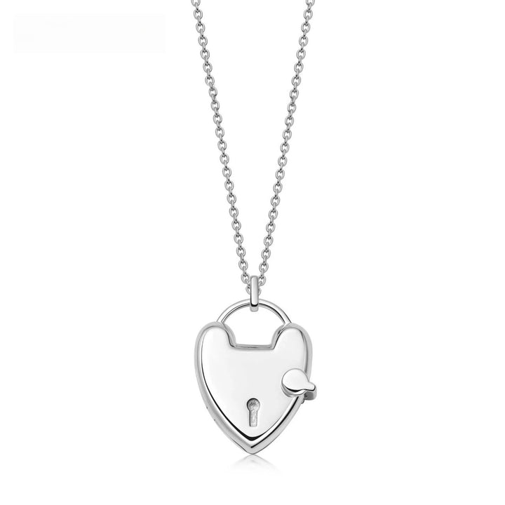 Astley Clarke Gold Vermeil Padlock Heart Locket Necklace