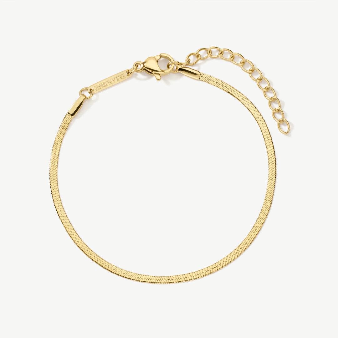 D.Louise Fine Essentials Bracelet Gold - Mococo