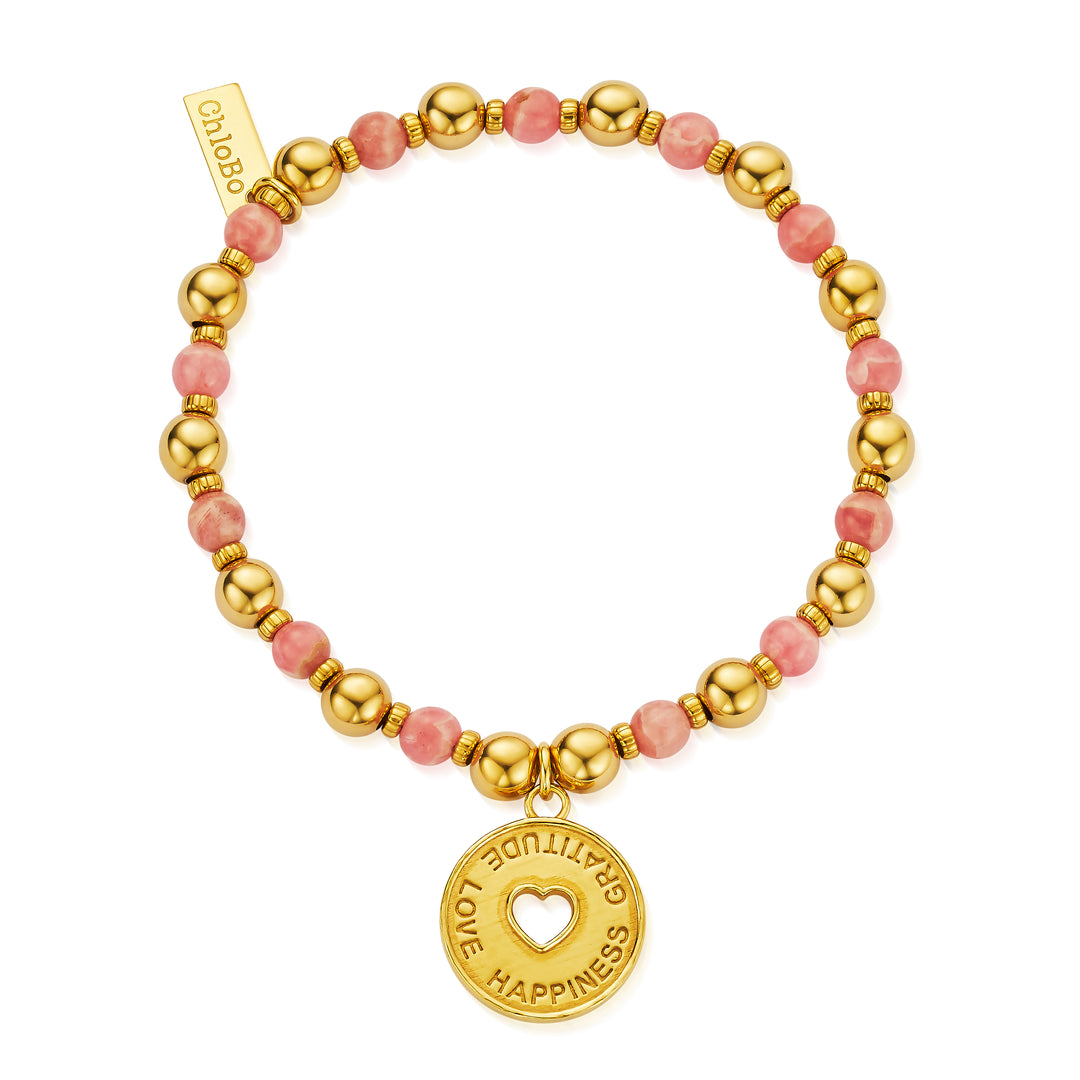 Chlobo Gold Harmony Of The Heart Bracelet