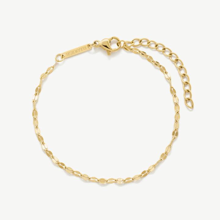 D.Louise Single Dainty Bracelet Gold - Mococo