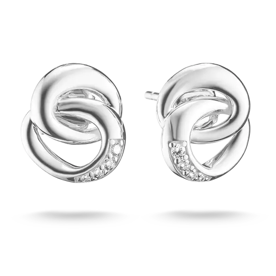 Thomas Sabo Silver Ear Studs Together with White Zirconia - MococoThomas SaboH2352-051-14Earrings