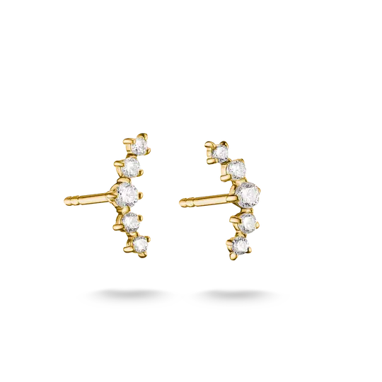 Thomas Sabo Gold Graduated Stud Earrings - MococoThomas SaboH2375-M01-14Earrings