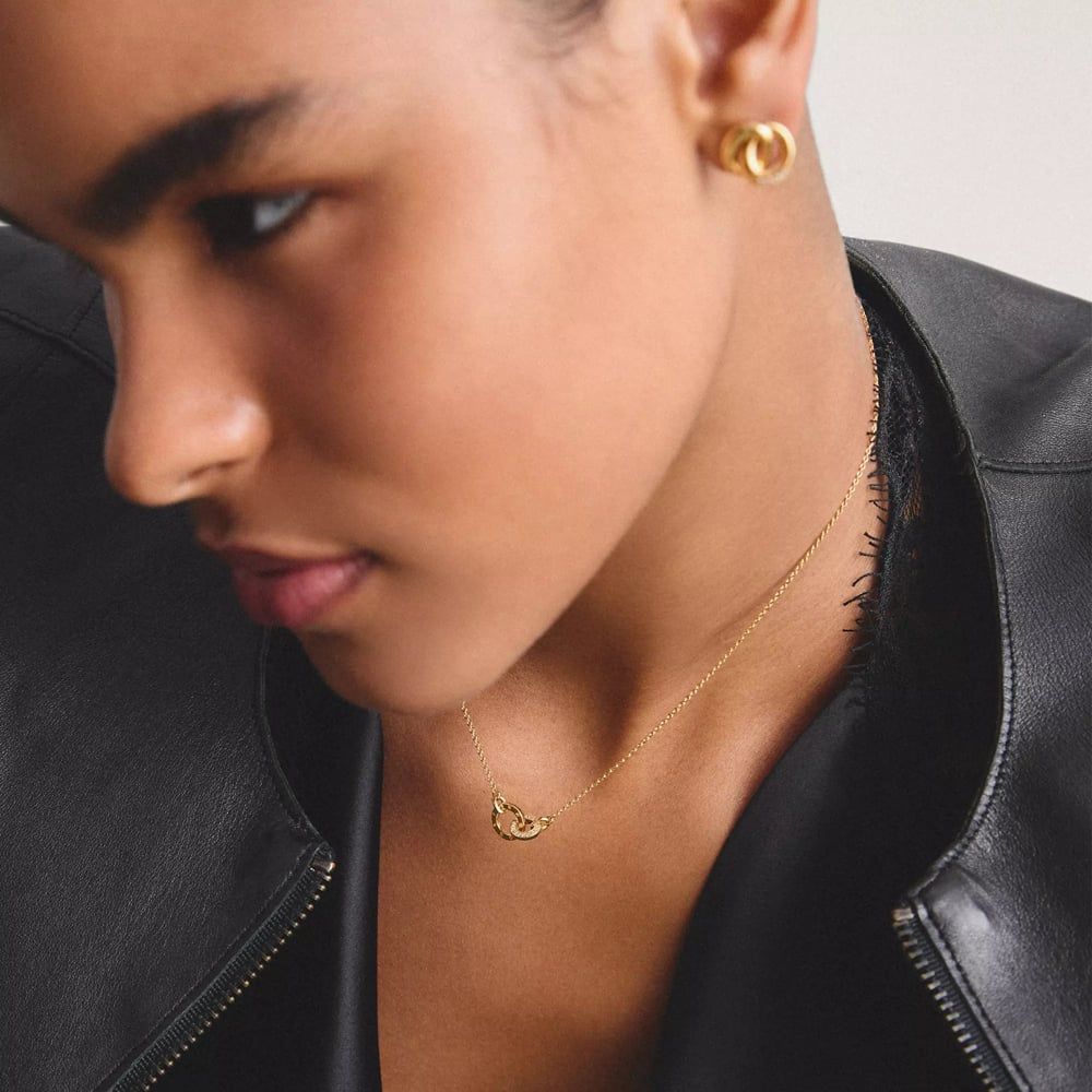 Thomas Sabo Gold Together Pendant Necklace
